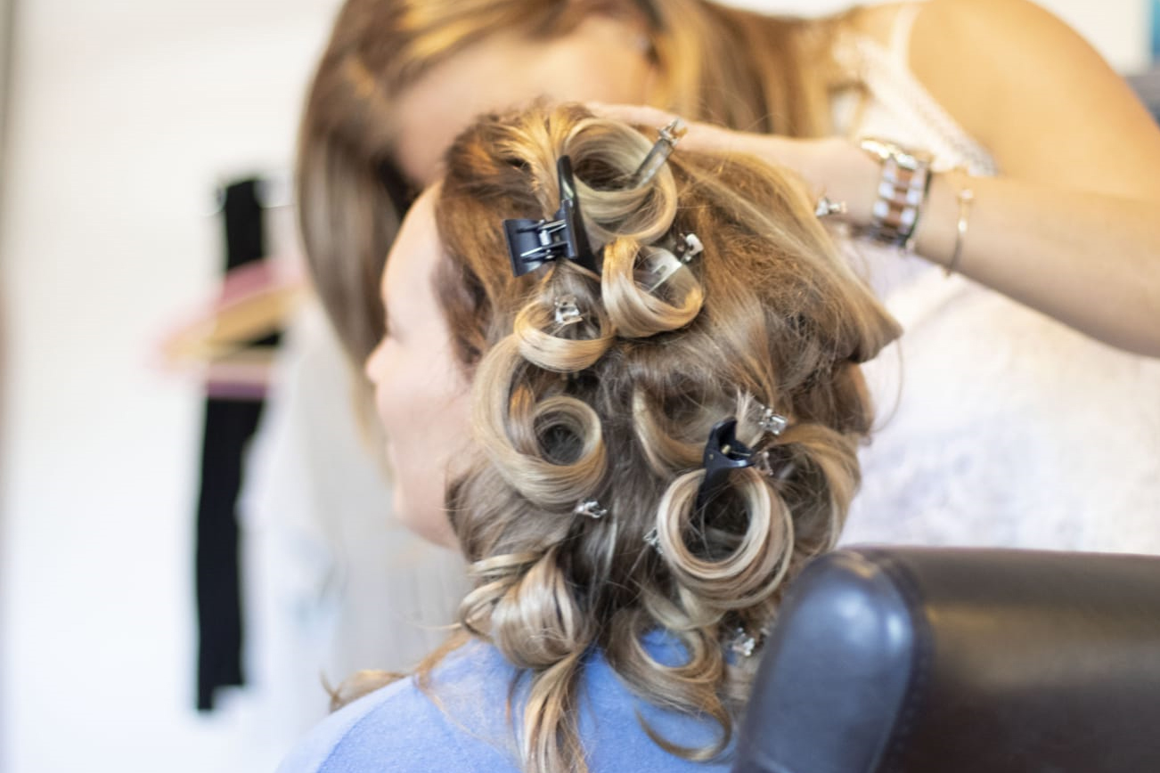 Bruids visagie/kapsels